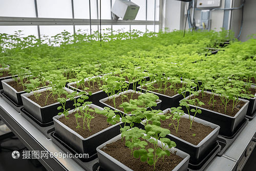 农业实验室开发新的植物
